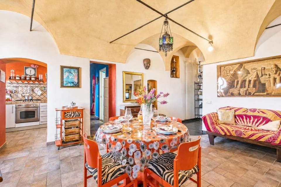 Standard Apartment, 2 Bedrooms, Balcony (Like A Dream in Sanremo, Apartment) | Dining room