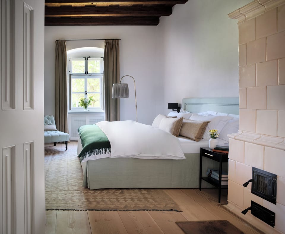 Premium bedding, memory foam beds, individually decorated