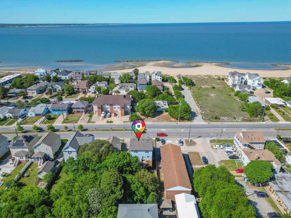 Just steps from the sand in Norfolk’s Ocean View.