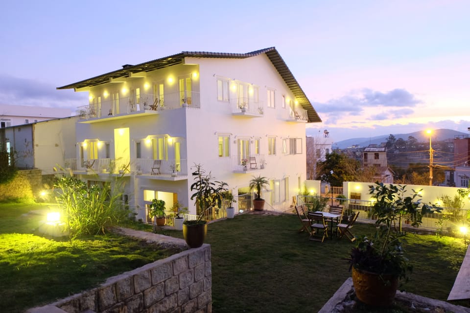 Front of property - evening/night