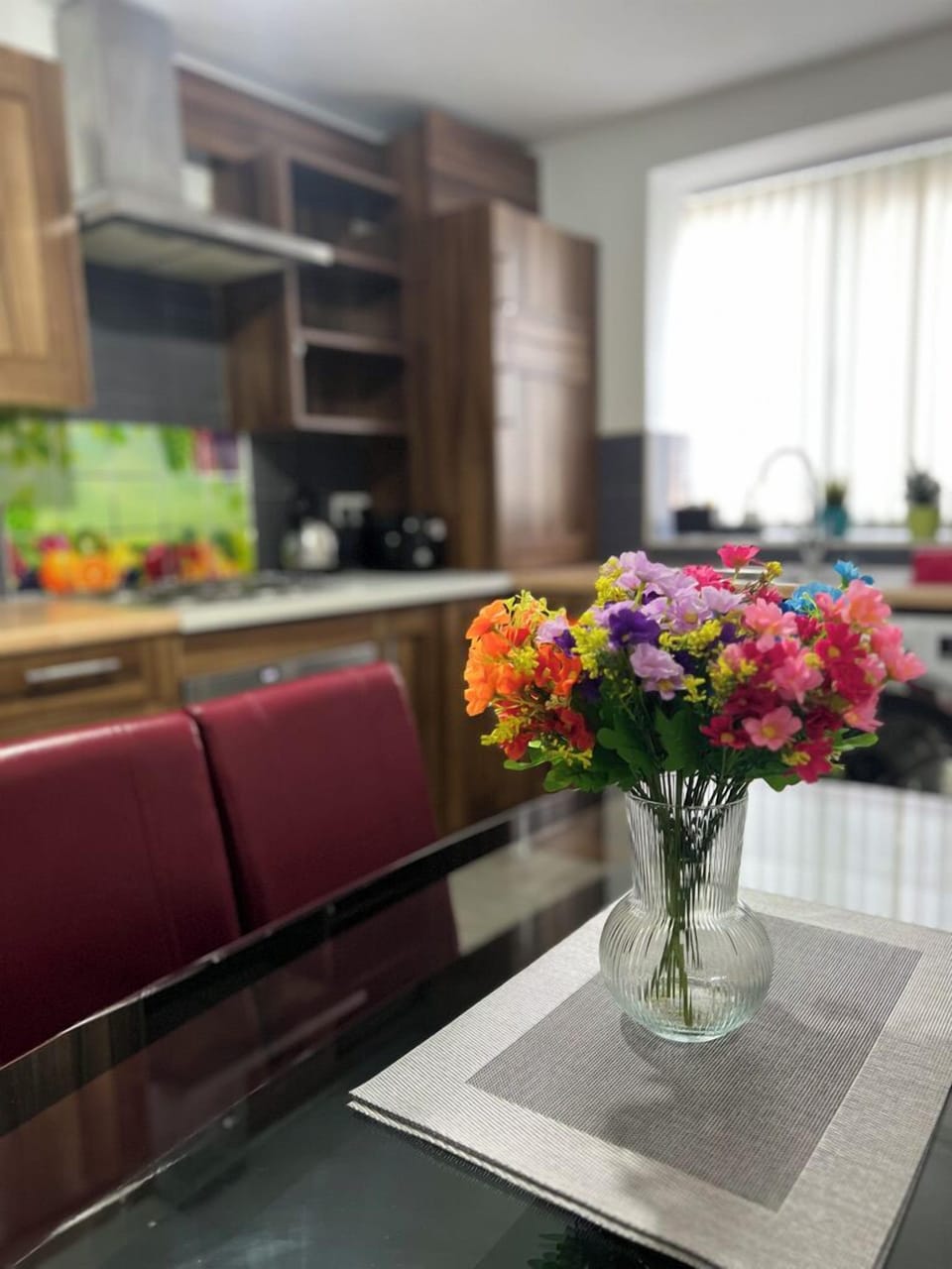 Apartment | Private kitchen | Fridge, microwave, oven, electric kettle