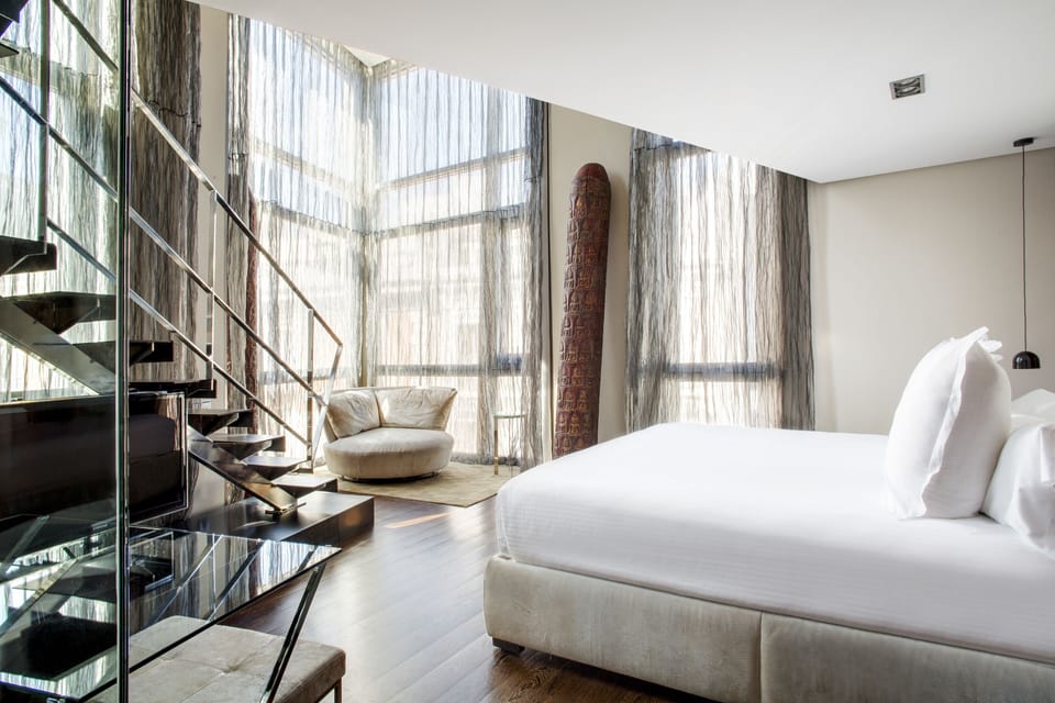 Loft Suite | Premium bedding, minibar (some free items), in-room safe, desk