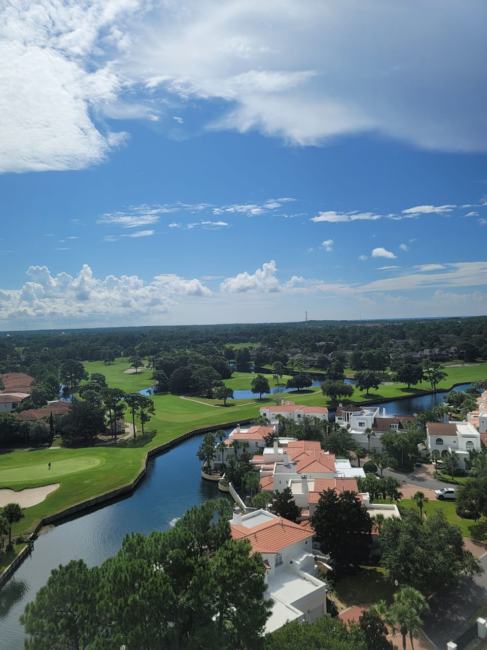 Enjoy a round of golf at four nearby champion golf courses