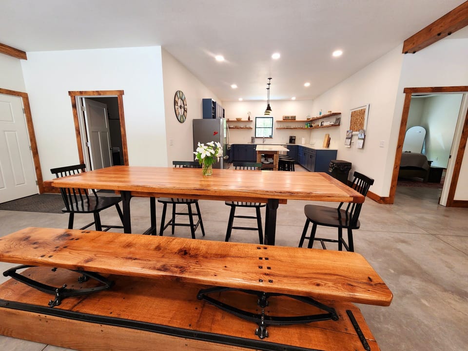 Dining Table for 8, Island seating for 4