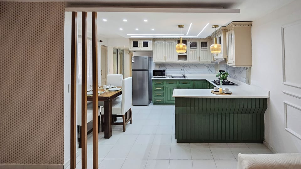 Design Condo, Garden View, Poolside | Private kitchen | Full-size fridge, microwave, espresso maker, coffee/tea maker