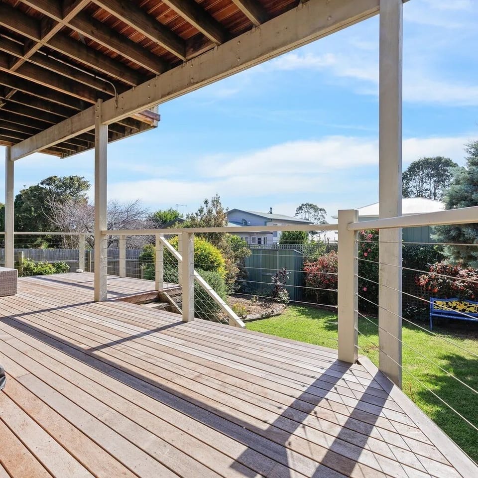 Deck with a beautiful view