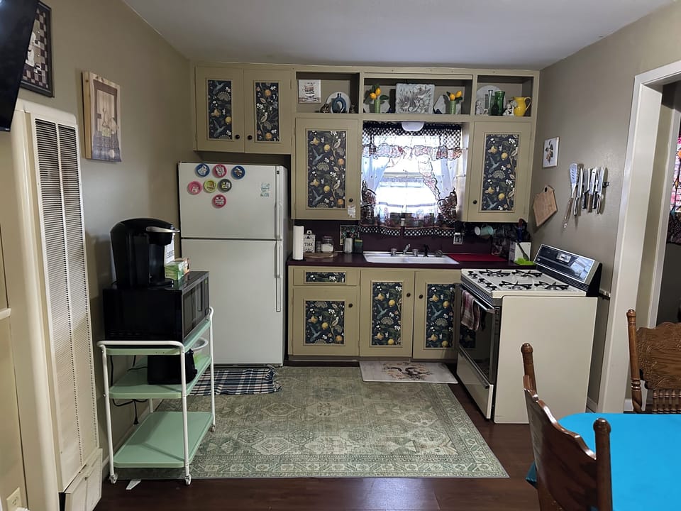 View of kitchen