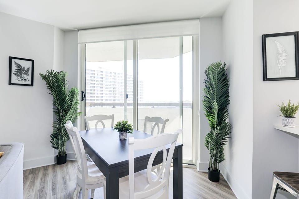 Dining area perfect for meals