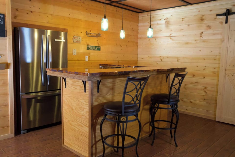 Bar in Basement