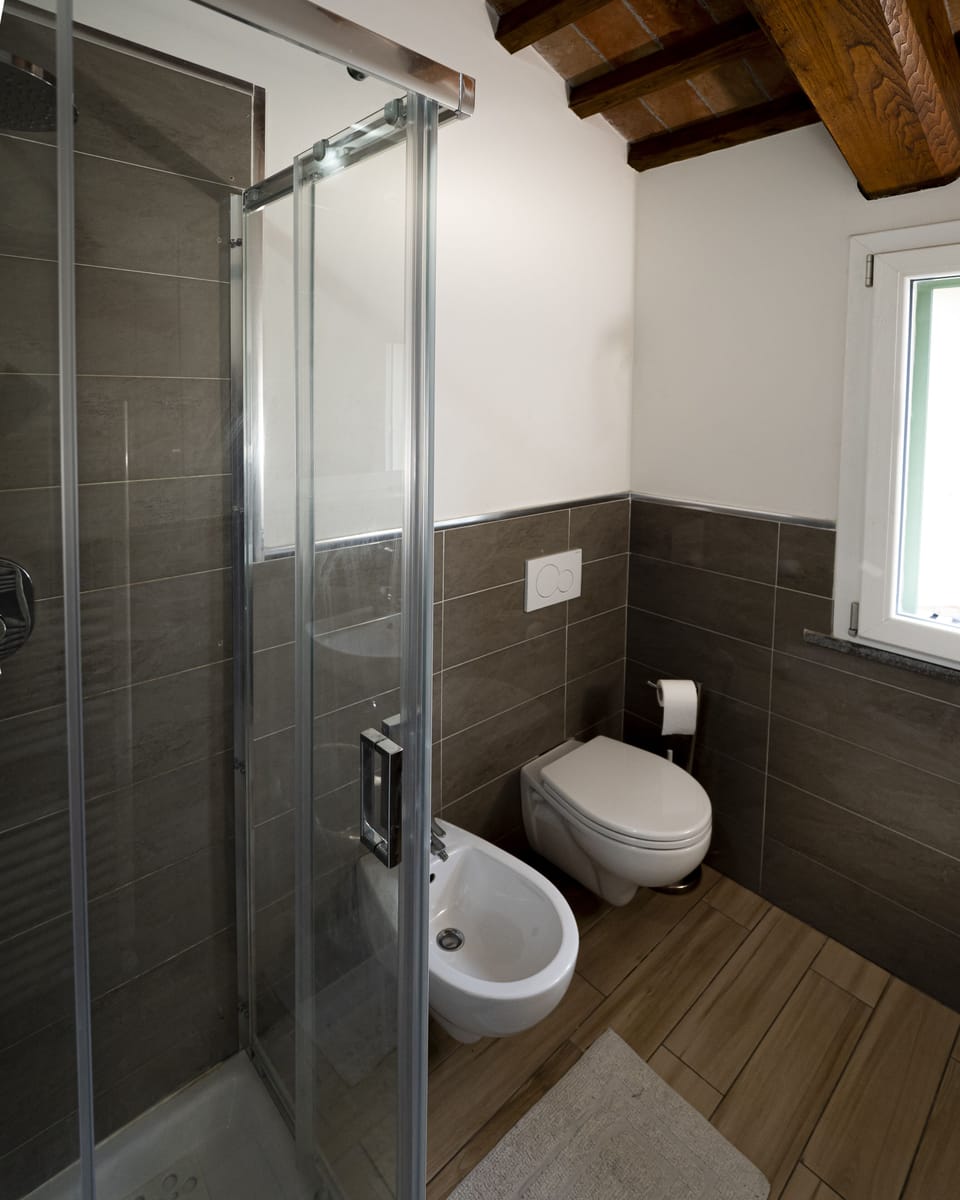 Traditional Single Room, 1 Bedroom | Bathroom | Shower, free toiletries, hair dryer, bidet