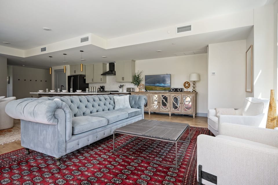Living Room with High End Furnishings