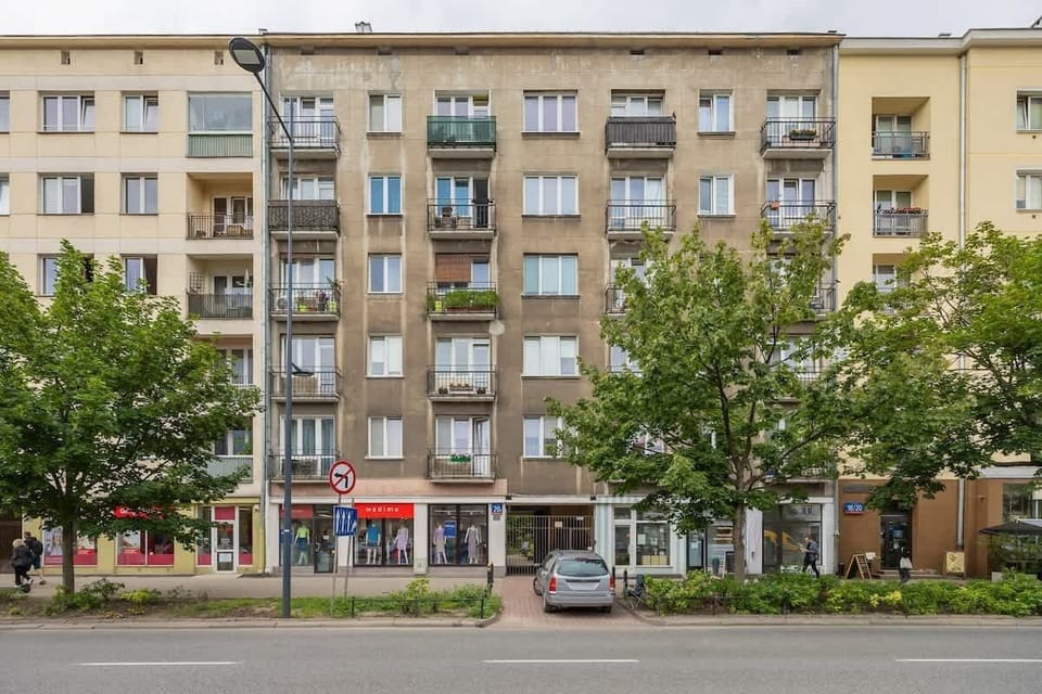 Unique property building. 