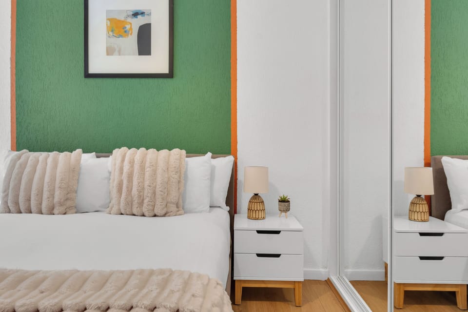 Superior Apartment, 1 Bedroom, Non Smoking, Kitchenette | 1 bedroom, desk, laptop workspace, iron/ironing board