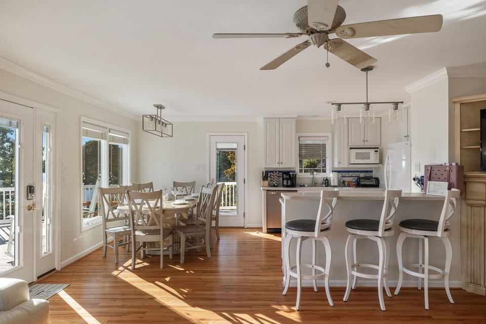 Large open floor plan