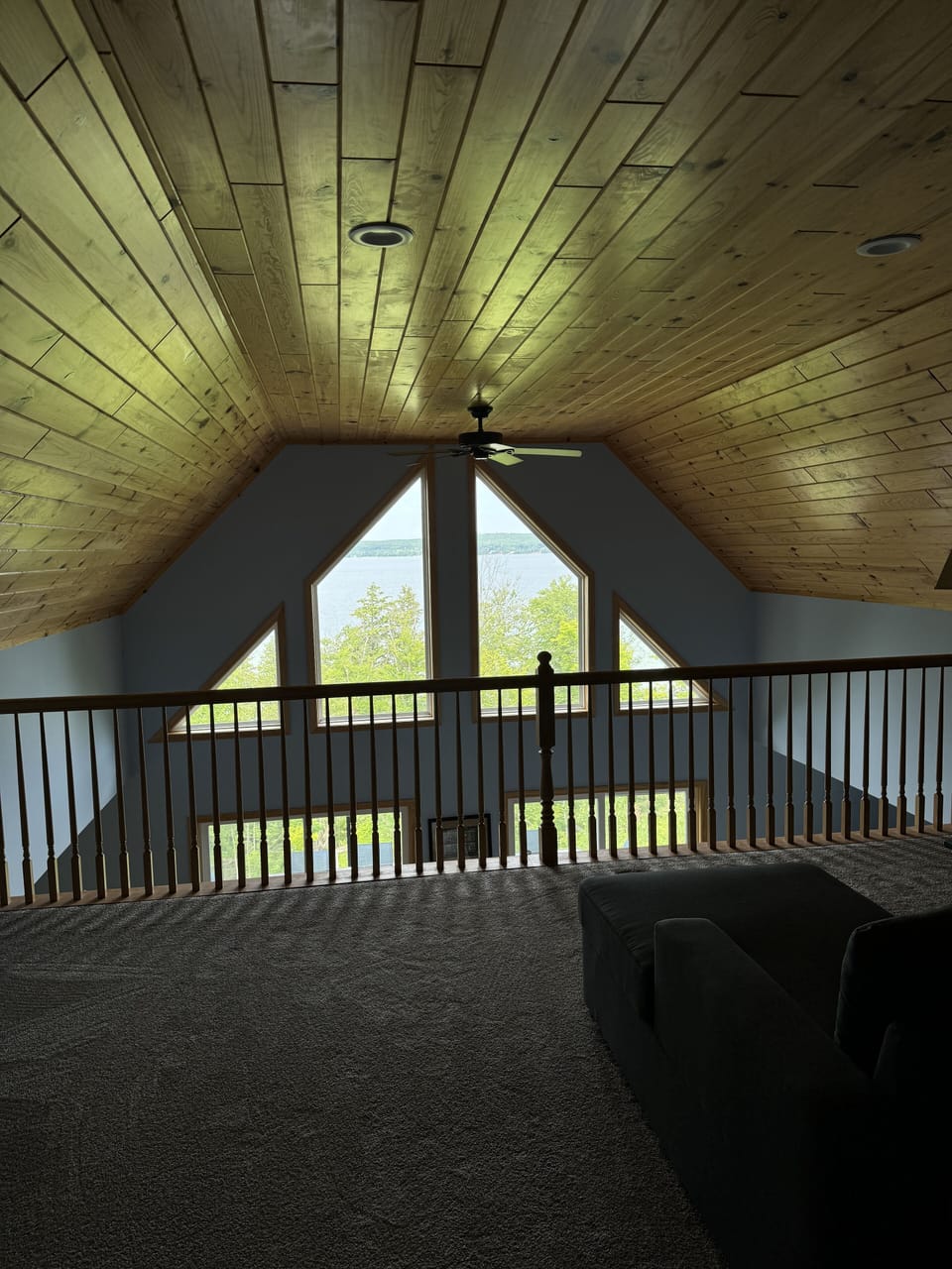 Open loft space