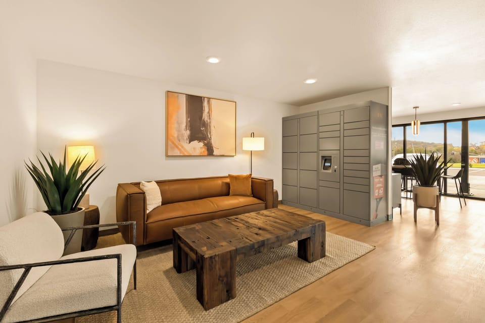 Lobby sitting area