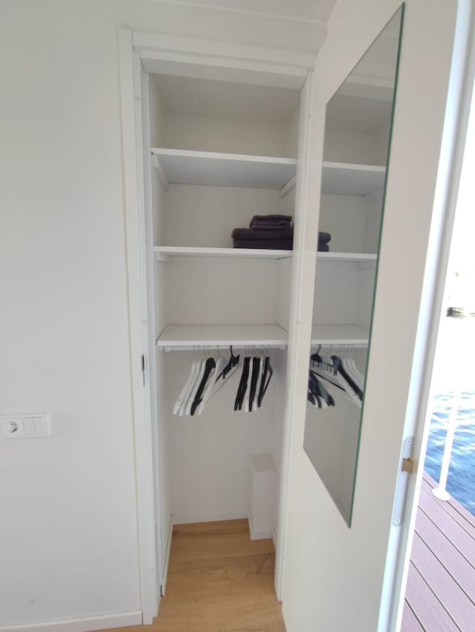 Plenty of space for your personal stuff and clothes.