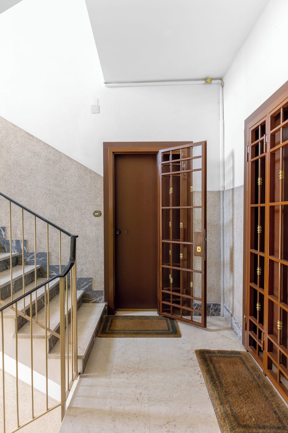 Interior entrance