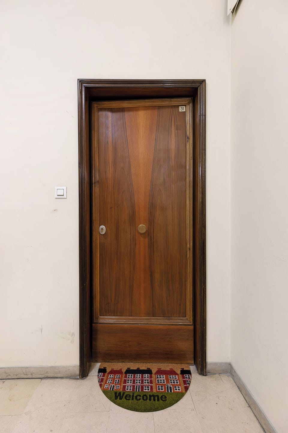 Interior entrance