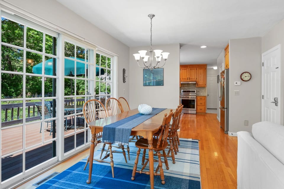 Dining area open to Living room