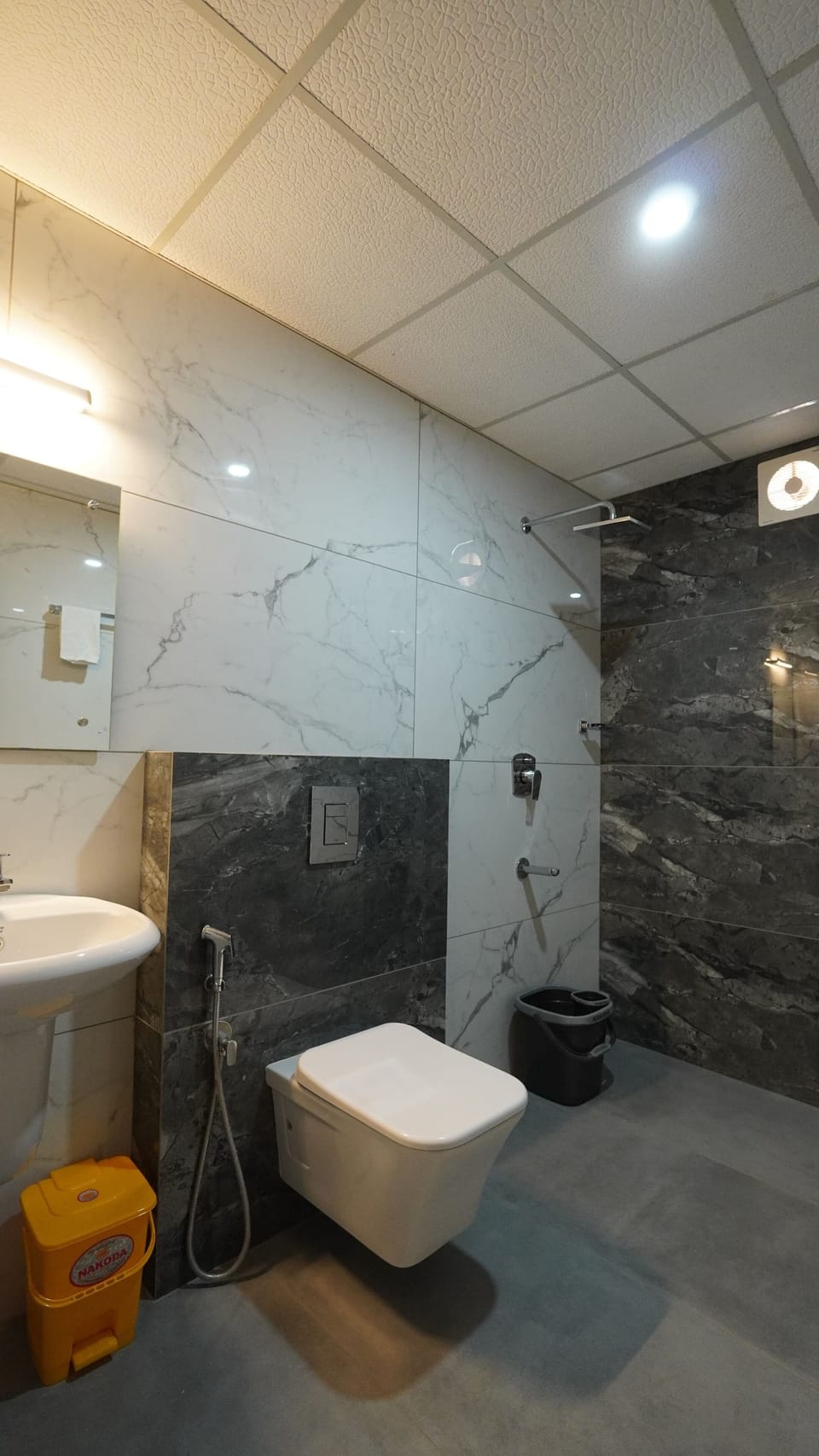 Free toiletries, bidet