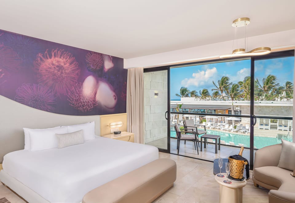 Beloved Pool View Jacuzzi Suite | View from room