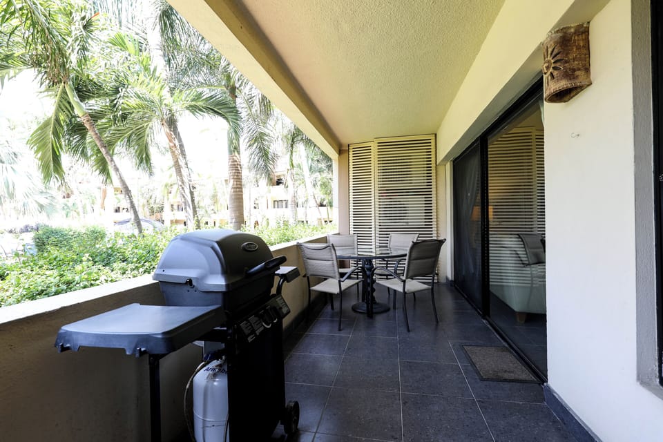 Spacious Patio With Large BBQ