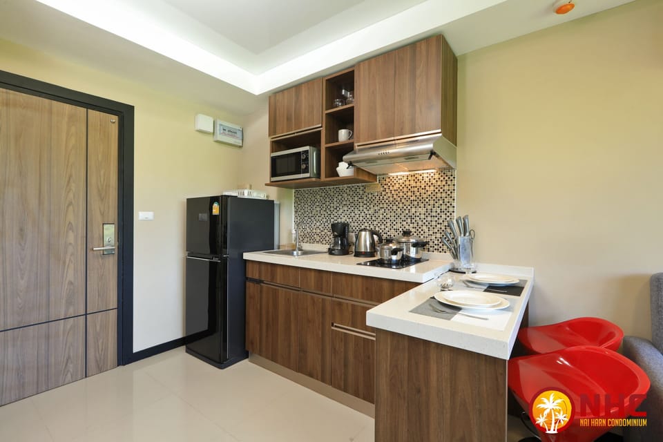 Comfort Apartment, Balcony, Mountain View | Private kitchen