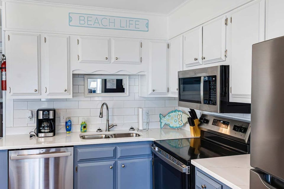 Updated kitchen — clean, bright, and ready for real meals