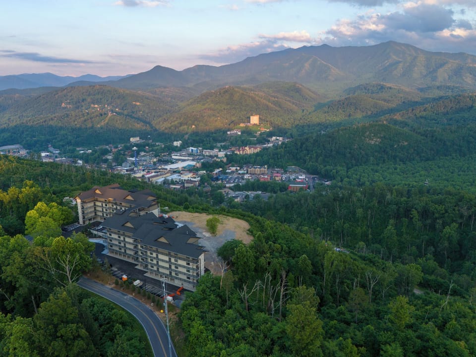 Overlooking Gatlinburg, The National Park, Mount LeConte & Clingmans Dome