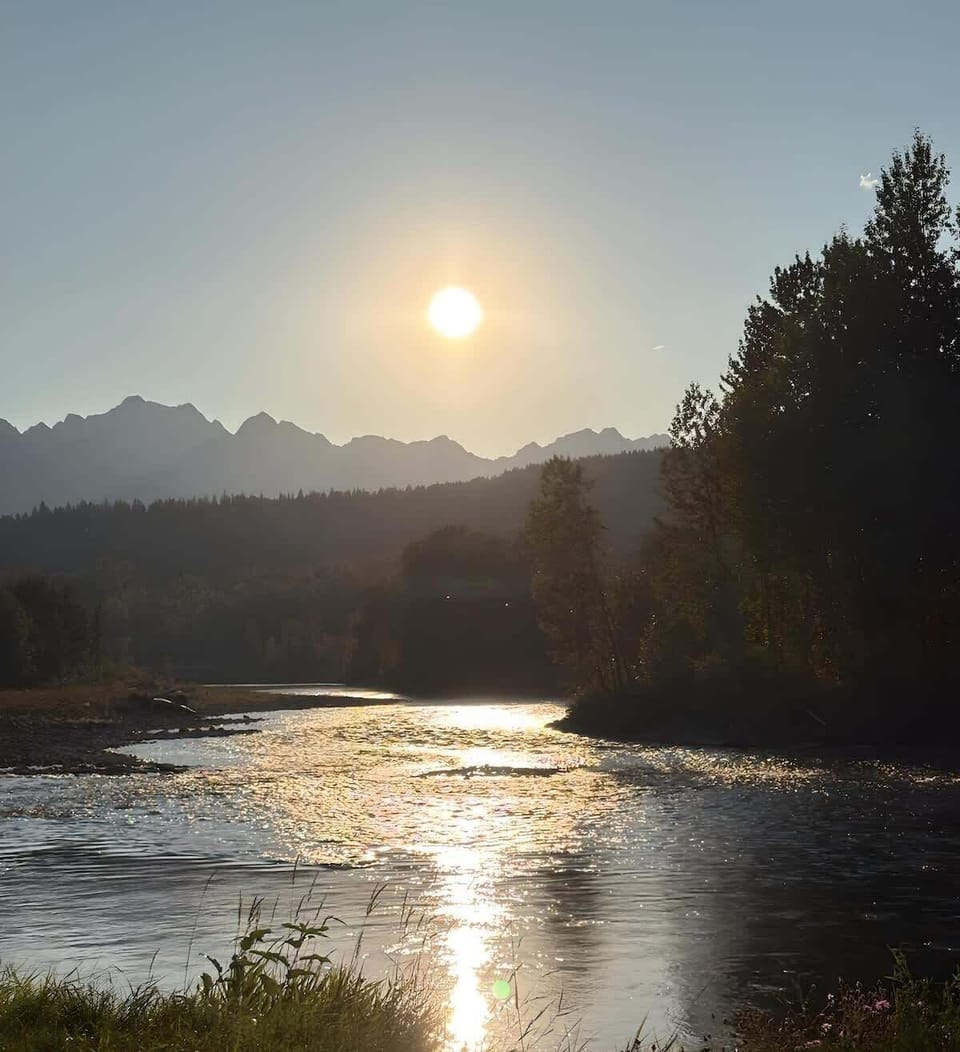 Chase the light. Find your river bliss.