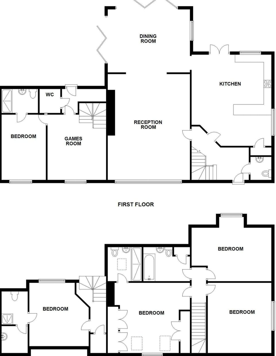 Floor plan | Orchard Barns - Barn Escapes, Stapleton