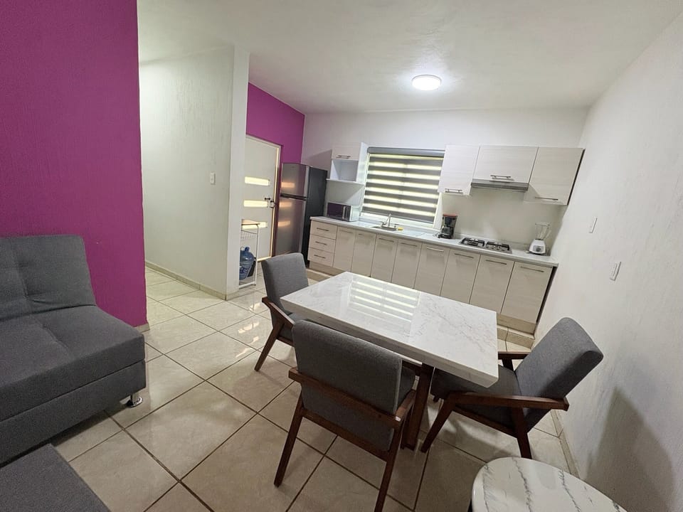 Apartment, Multiple Beds, Kitchen, Tower | Living area
