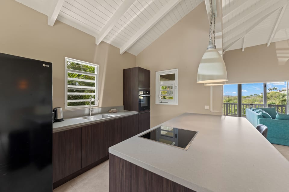 Villa, Patio, Park View | Private kitchen | Coffee/tea maker, dining tables