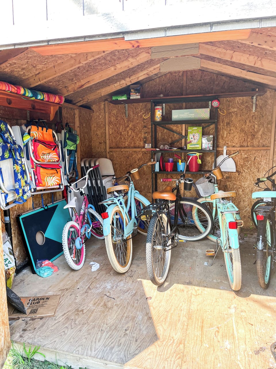 Shed/Beach Essentials