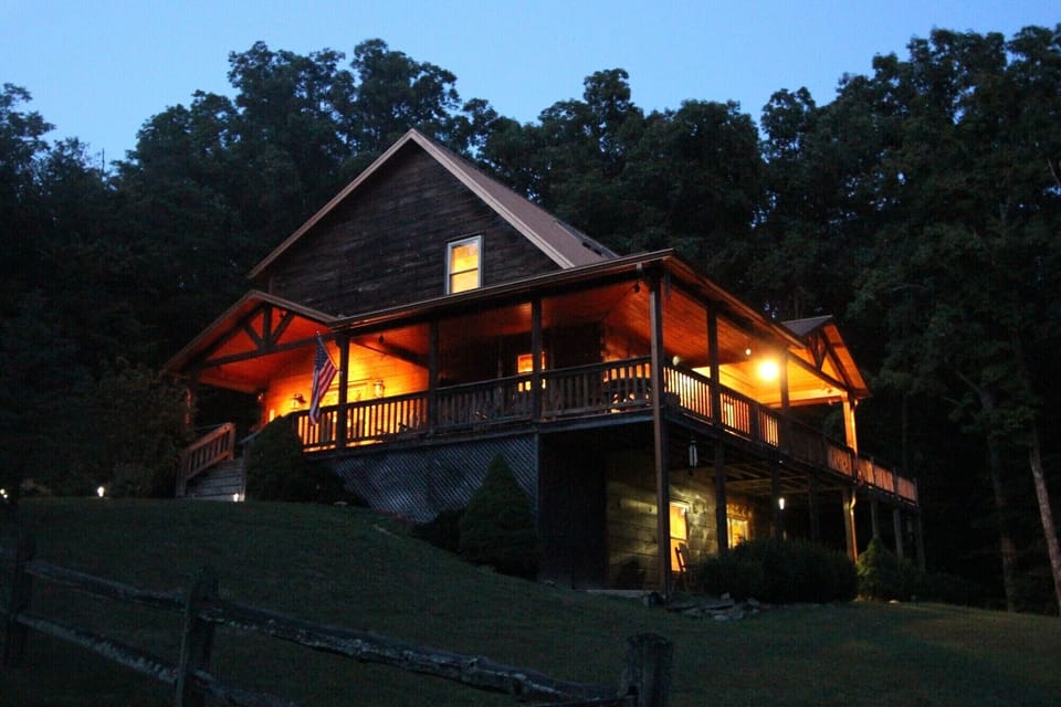 Rustic at night