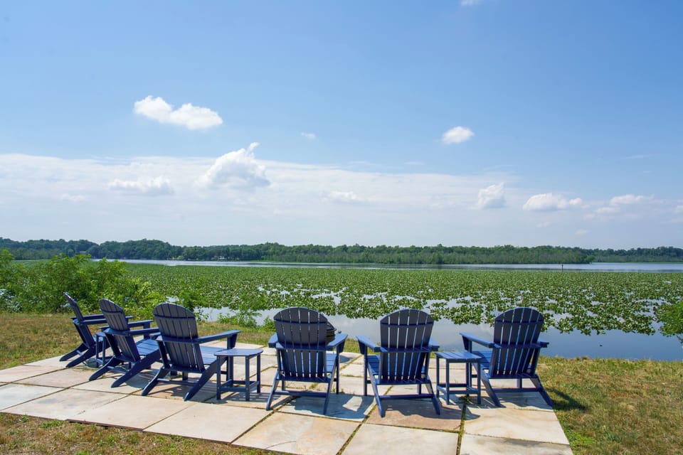 Waterfront Fire Pit | On-Site River Access | Kayaks Provided