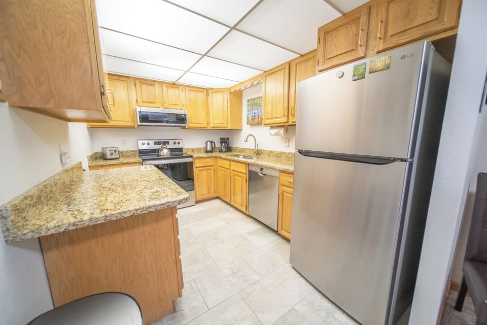 Fully equipped kitchen