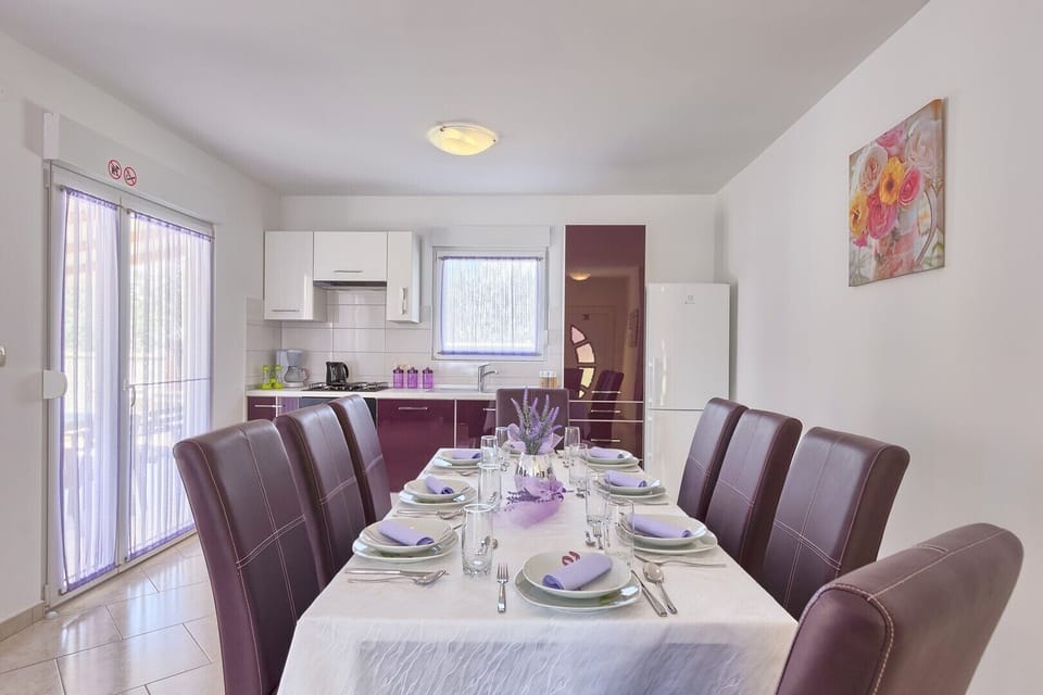 Kitchen and dining room