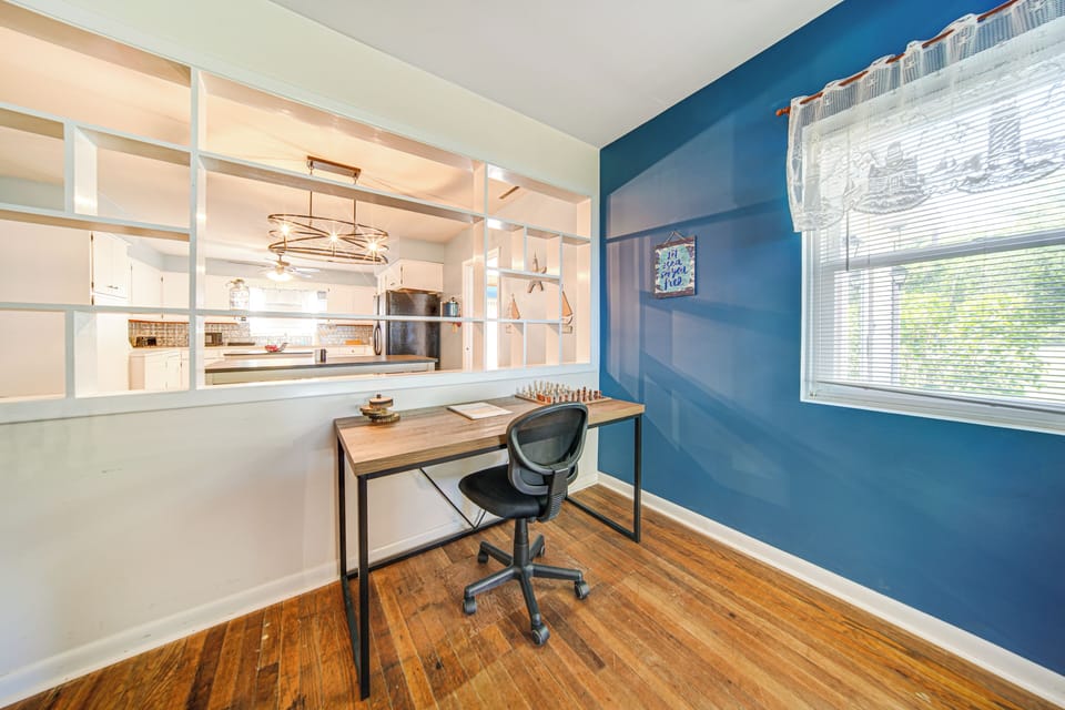 Laptop-Friendly Workspace