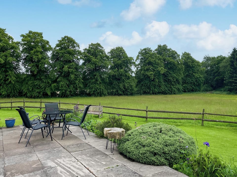 Sitting-out-area | Dane Hurst, Rushton Spencer, near Leek