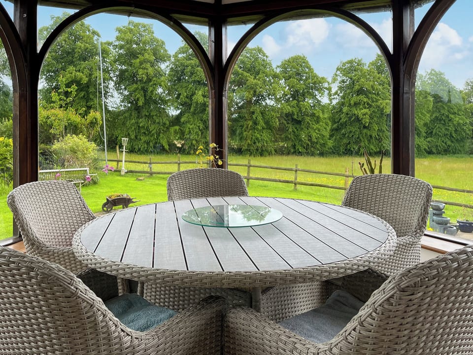 Sitting-out-area | Dane Hurst, Rushton Spencer, near Leek
