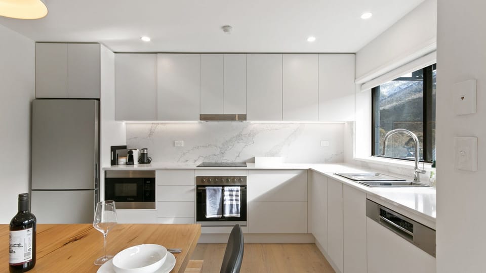 Kitchen, dining
