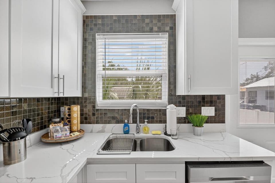 Kitchen with Keurig Coffee Maker