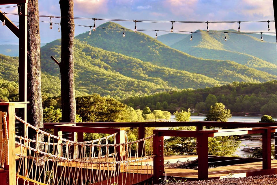 View of Mtns. & Lake