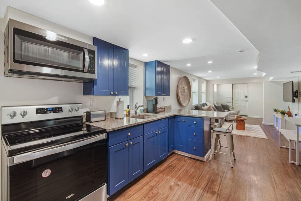 Fully Equipped Kitchen Waiting For You to Cook a Homemade Meal!