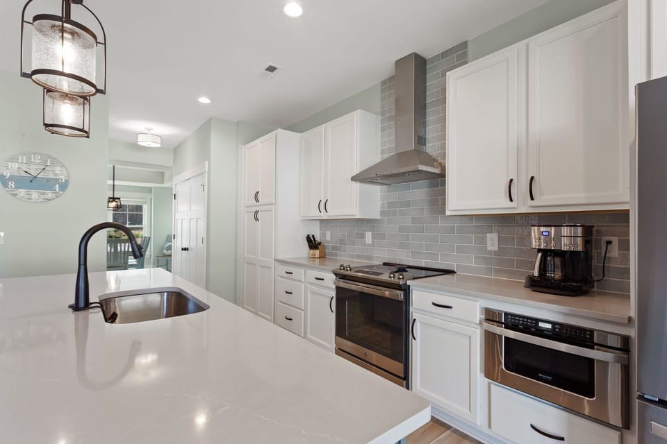 Whip up something delicious in the beautiful, modern Kitchen.