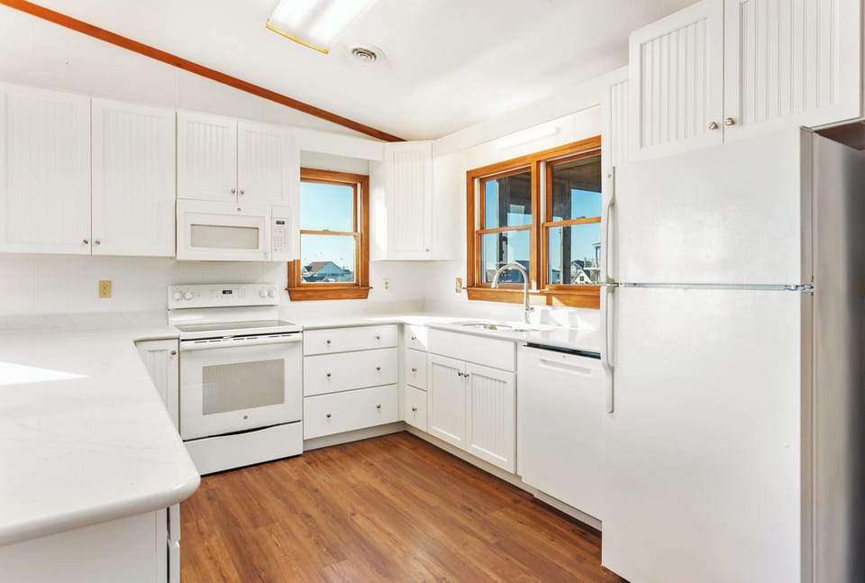 The elegant Kitchen is perfect for whipping up a meal the whole family will enjoy.