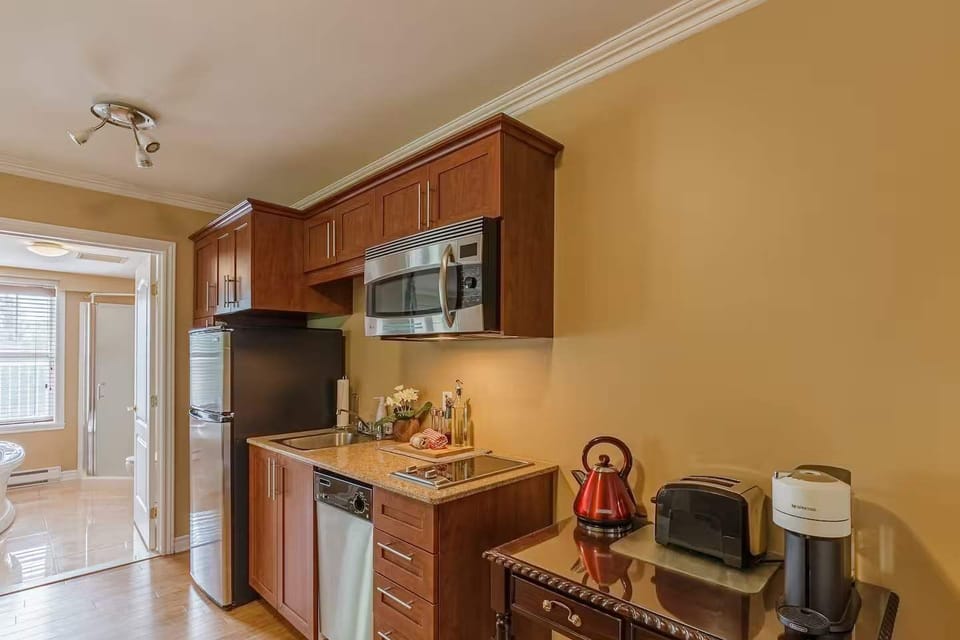 Kitchen with modern appliances perfect for home cooking