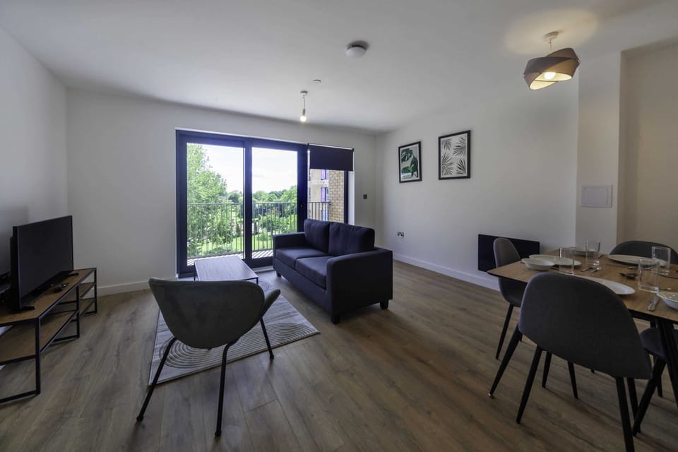 Living Space and Dining Area